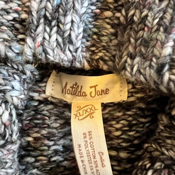 Matilda Jane Clothing Womans EUX XL/XXL Evening Stroll Sweater - Picture 2 of 2